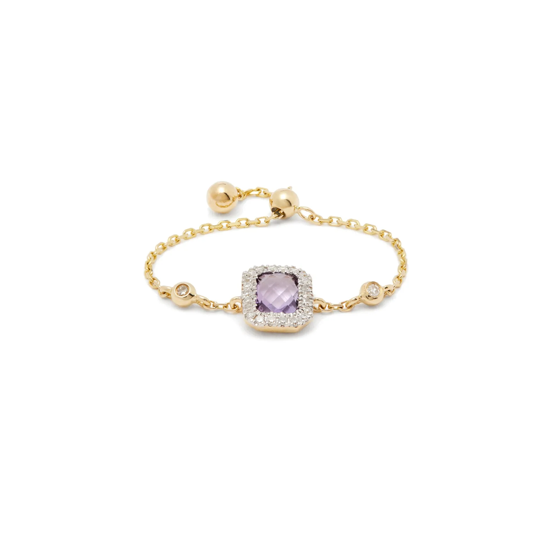 Anissa Kermiche Anneaux<Bague Amethyste Carree