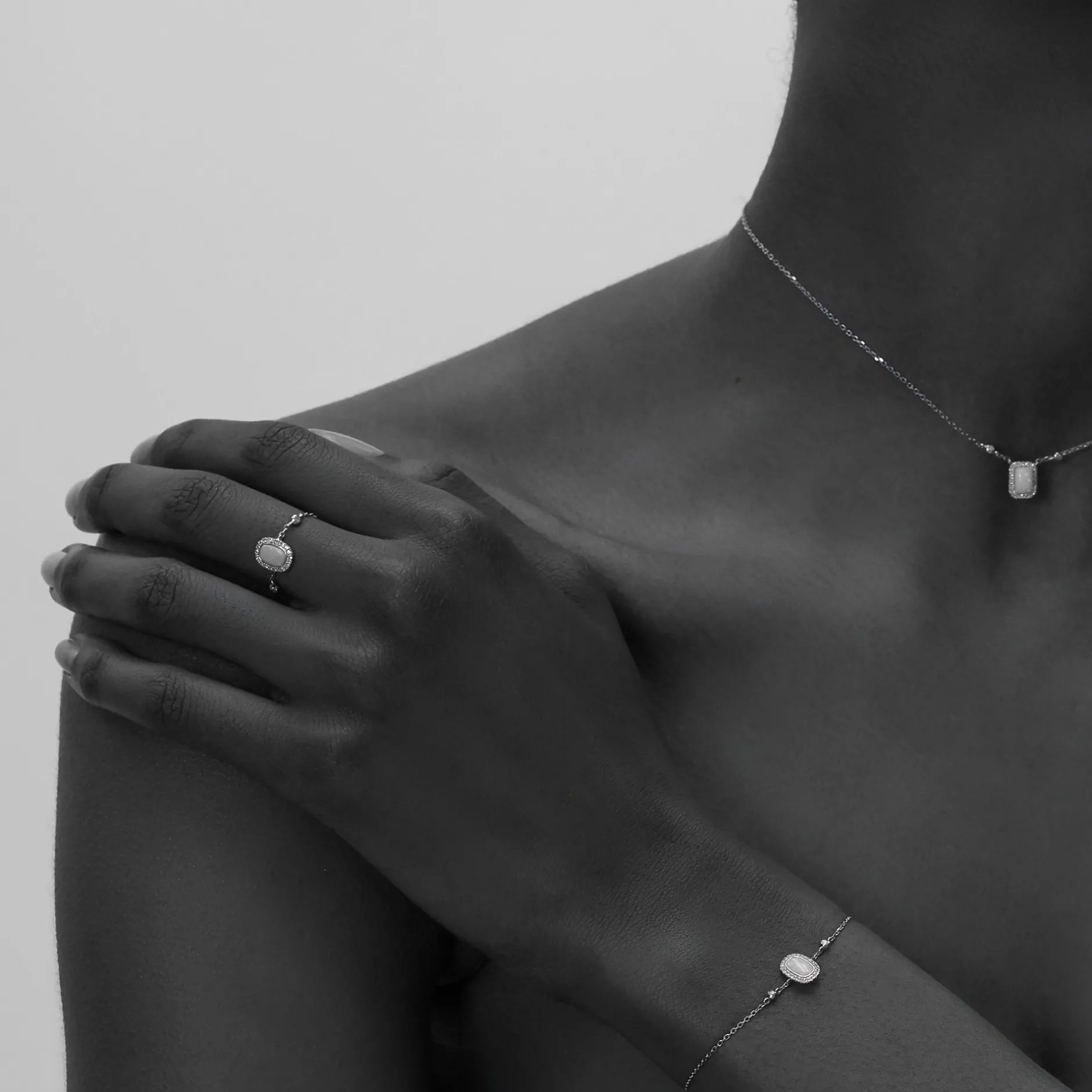 Anissa Kermiche Anneaux<Bague Opale Carree
