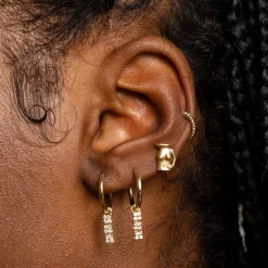 Anissa Kermiche Des Boucles D'Oreilles<Boucle D'Oreille Trio Bronte Dore