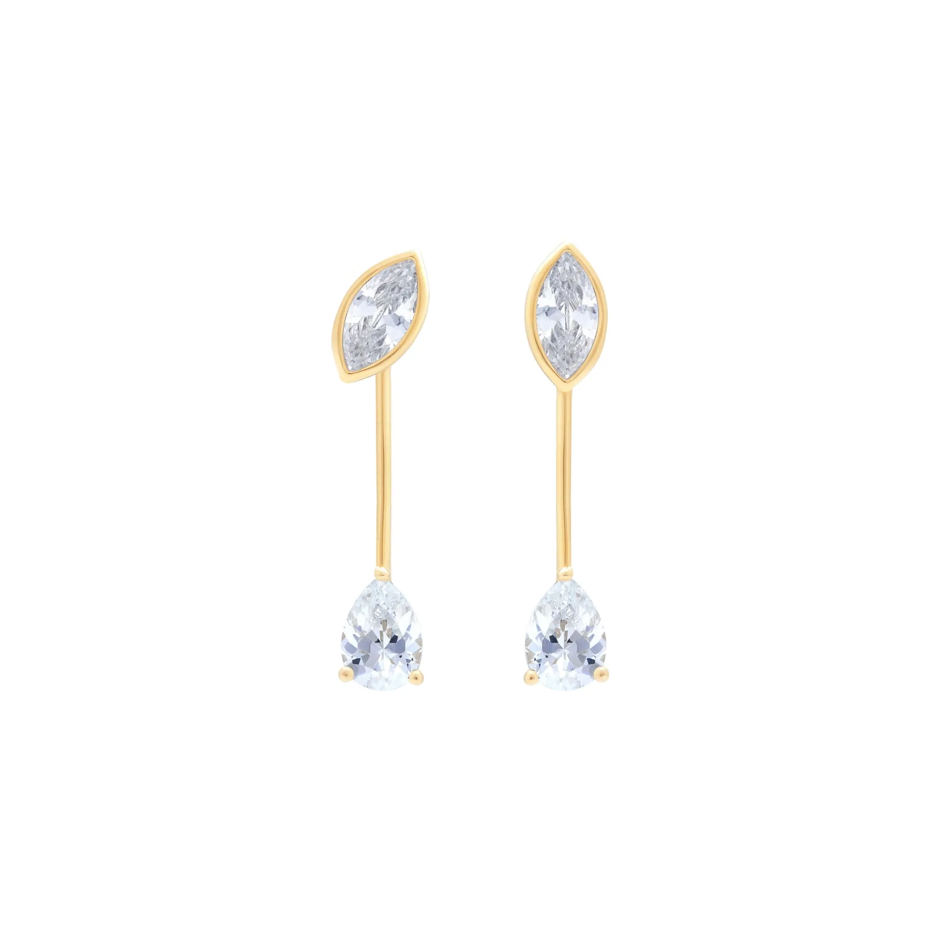 Anissa Kermiche Des Boucles D'Oreilles<Boucles D'Oreilles A Deux Faces