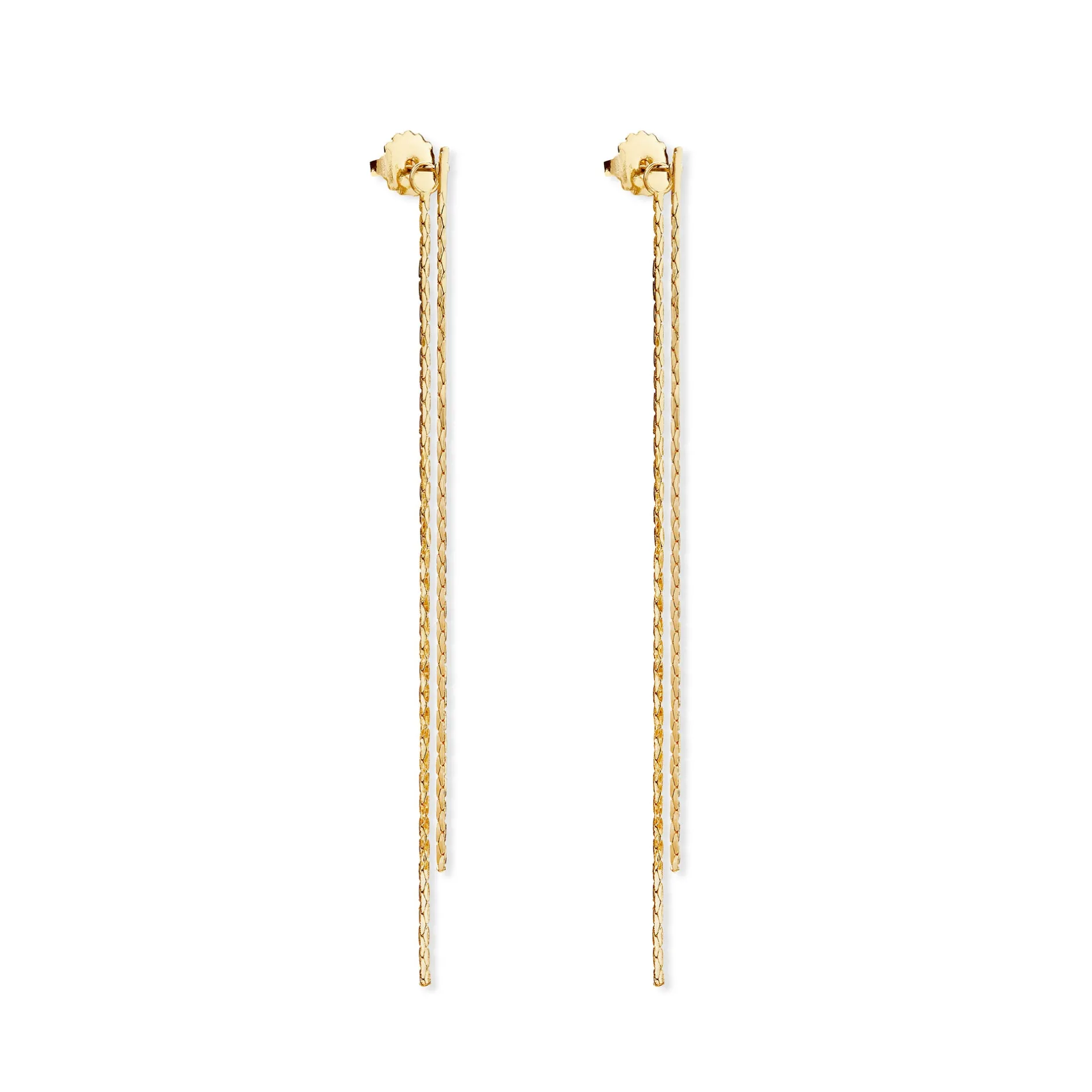Anissa Kermiche Des Boucles D'Oreilles<Boucles D'Oreilles A Pampilles A Deux Lignes