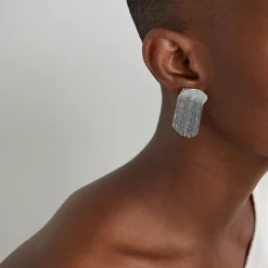 Anissa Kermiche Des Boucles D'Oreilles<Boucles D'Oreilles Fil (Argent)