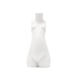 Anissa Kermiche Maison<Bougeoir Tit For Tat Court (Blanc Mat)