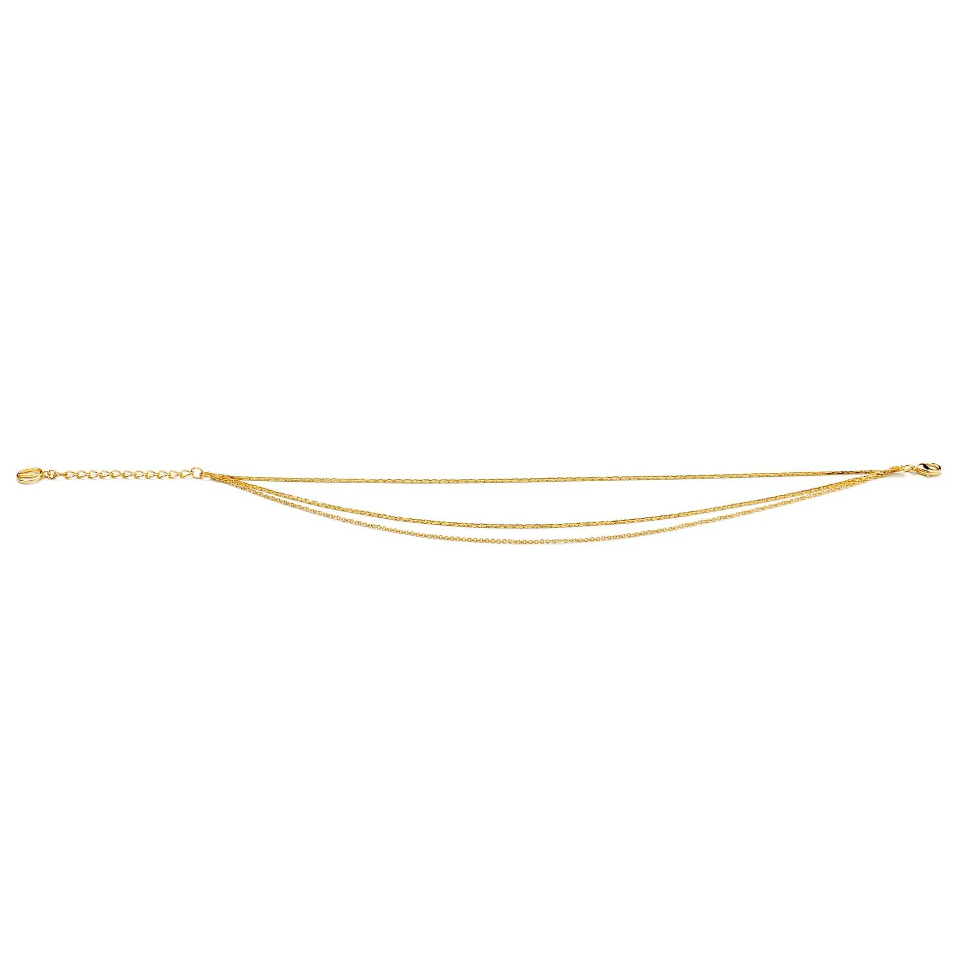 Anissa Kermiche Bracelets De Cheville<Bracelet De Cheville A Triple Chaine