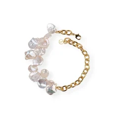 Anissa Kermiche Bracelets De Cheville<Bracelet/Brass De Cheville Shelley A Deux Faces