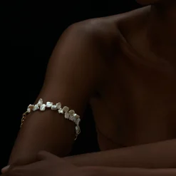 Anissa Kermiche Bracelets De Cheville<Bracelet/Brass De Cheville Shelley A Deux Faces