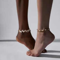 Anissa Kermiche Bracelets De Cheville<Bracelet/Brass De Cheville Shelley A Deux Faces