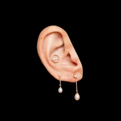 Anissa Kermiche Des Boucles D'Oreilles<Clou D'Oreille En Perles Circle Trio
