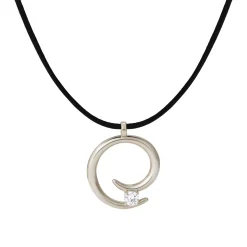 Anissa Kermiche Colliers<Collier Corde Charmeur (Argent)