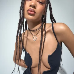 Anissa Kermiche Colliers<Collier Corde Charmeur (Argent)