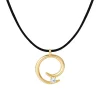 Anissa Kermiche Colliers<Collier Corde Charmeur (Or)
