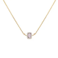 Anissa Kermiche Colliers<Collier D'Amethyste Carre