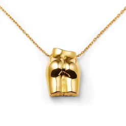 Anissa Kermiche Colliers<Collier Le Derriere Dore