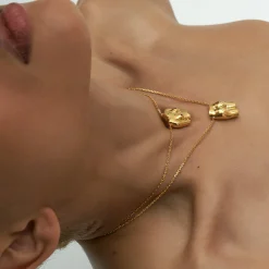 Anissa Kermiche Colliers<Collier Le Derriere Dore