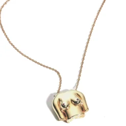Anissa Kermiche Colliers<Collier Rubis Boobies (Poli)
