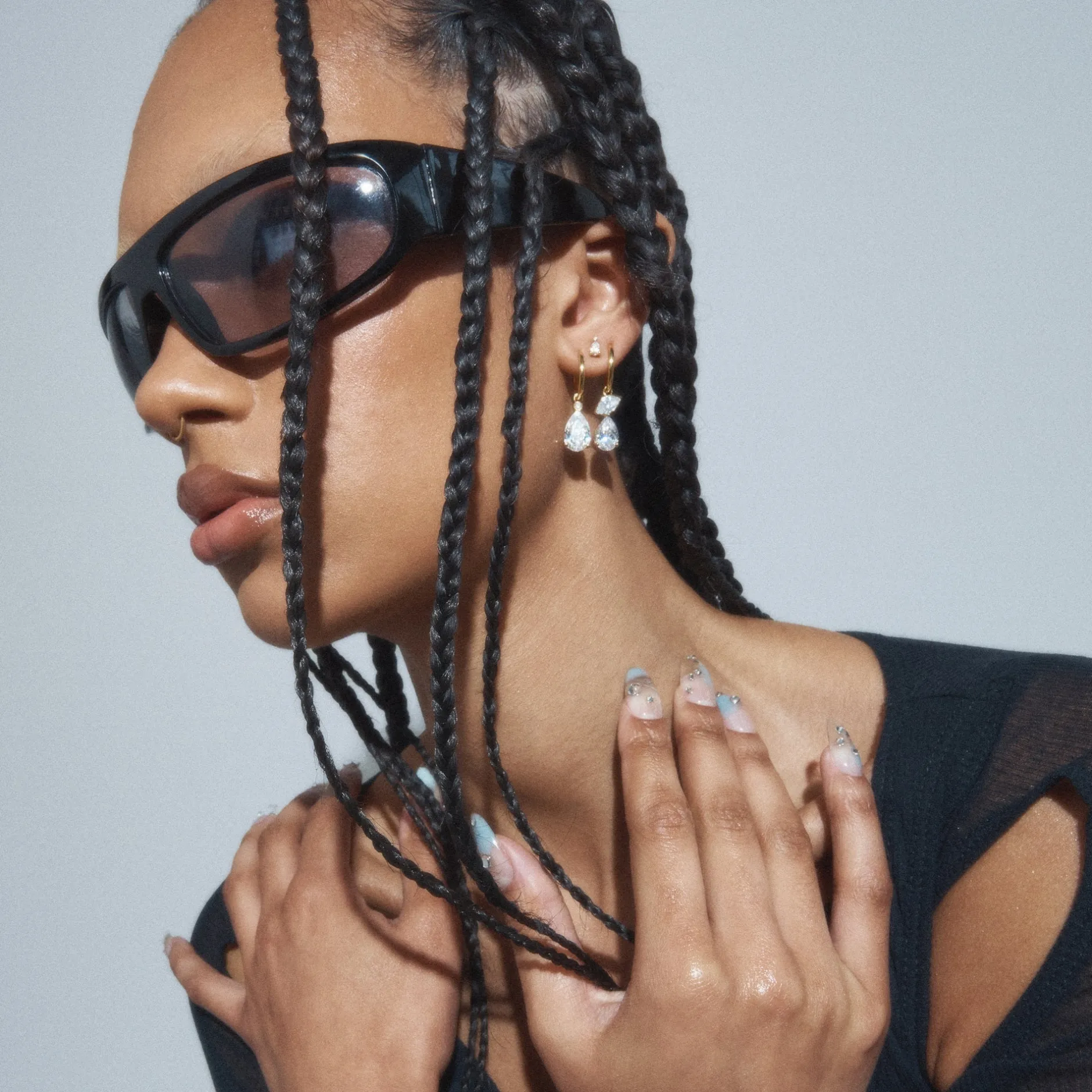 Anissa Kermiche Des Boucles D'Oreilles<Creoles Ile Flottante