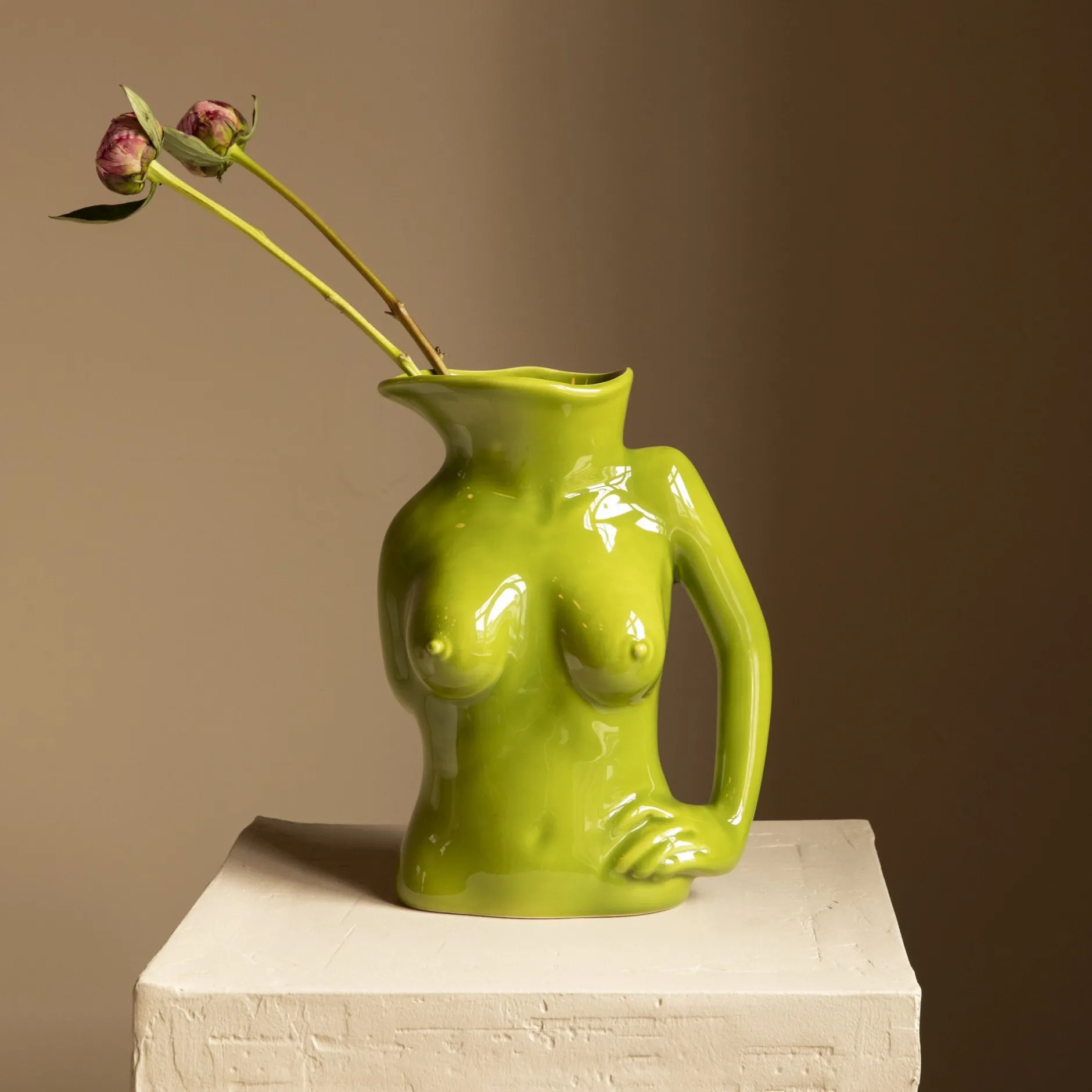 Anissa Kermiche Maison<Pichet (Olive Haute Brillance)