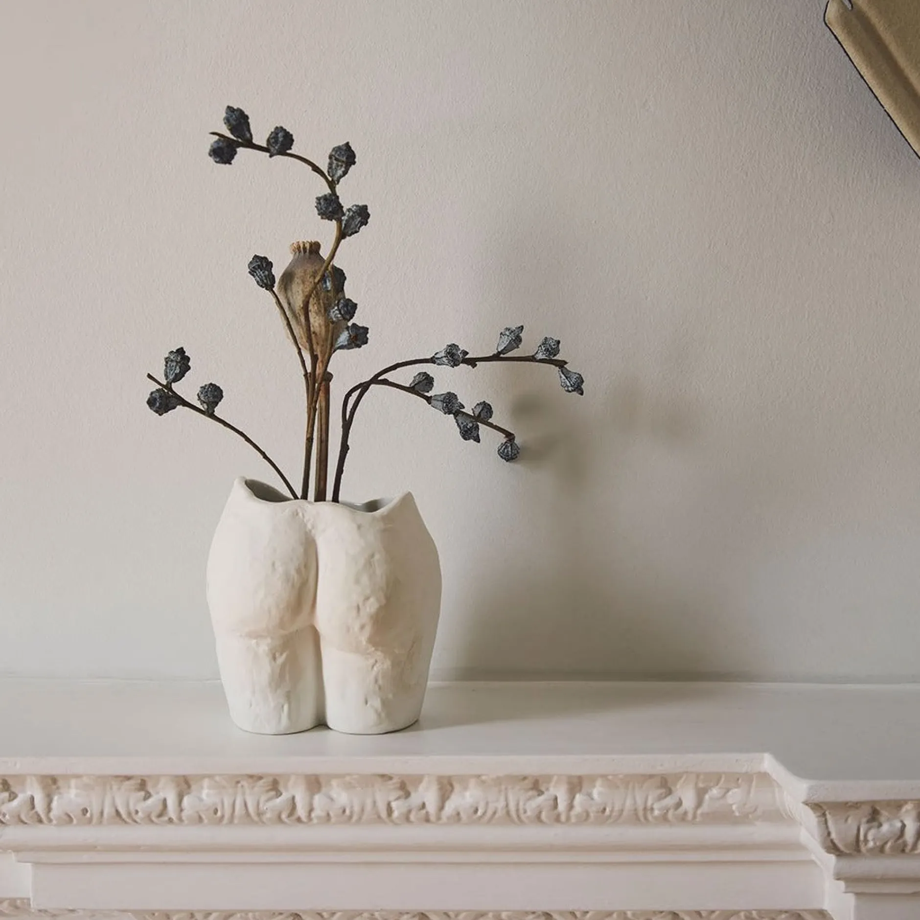 Anissa Kermiche Maison<Pot Popotin (Blanc Mat)