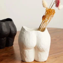 Anissa Kermiche Maison<Pot Popotin (Blanc Mat)