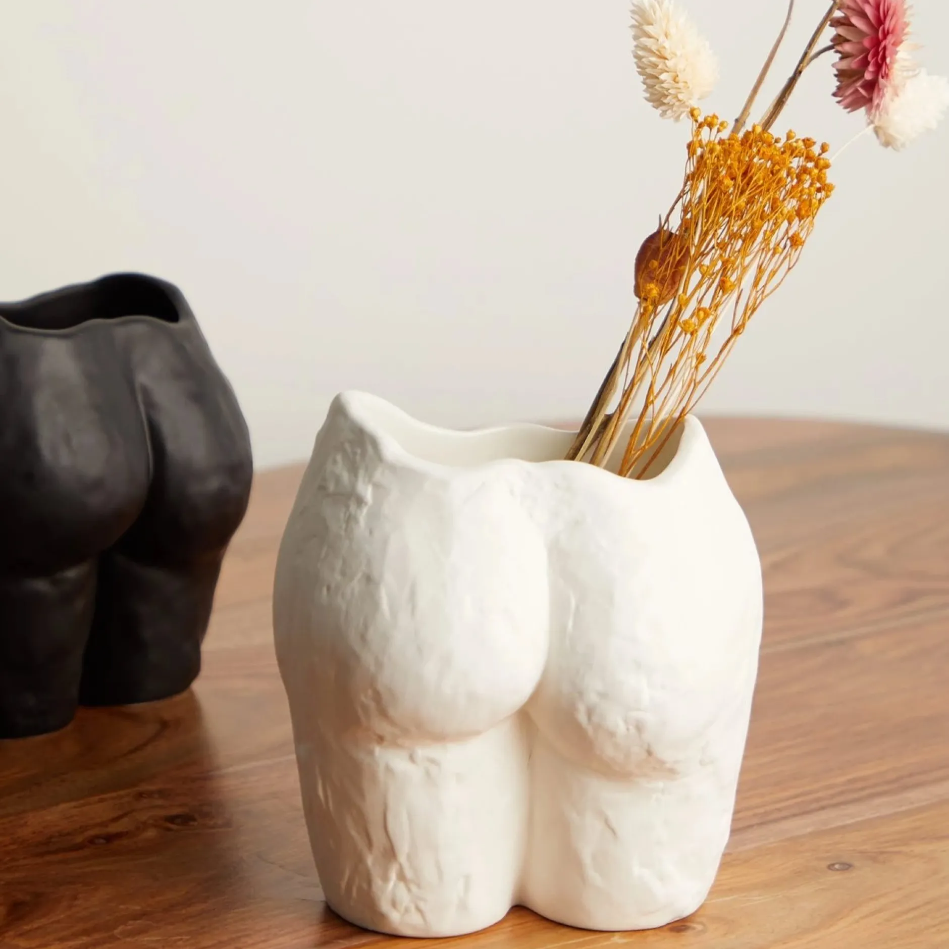 Anissa Kermiche Maison<Pot Popotin (Blanc Mat)