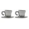 Anissa Kermiche Maison<Renversez Les Tasses De The (Gris Tachete De Rousseur Mat)