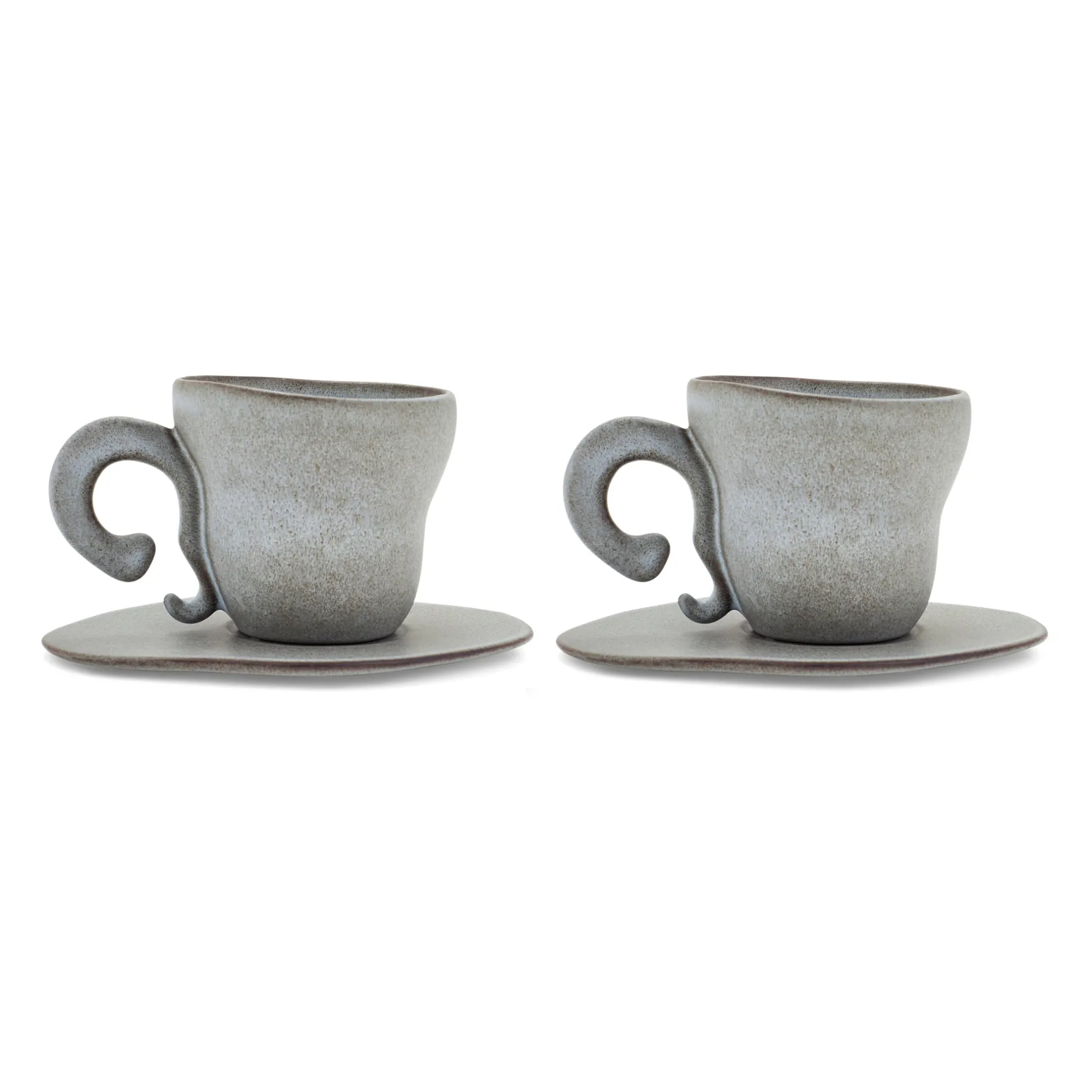 Anissa Kermiche Maison<Renversez Les Tasses De The (Gris Tachete De Rousseur Mat)
