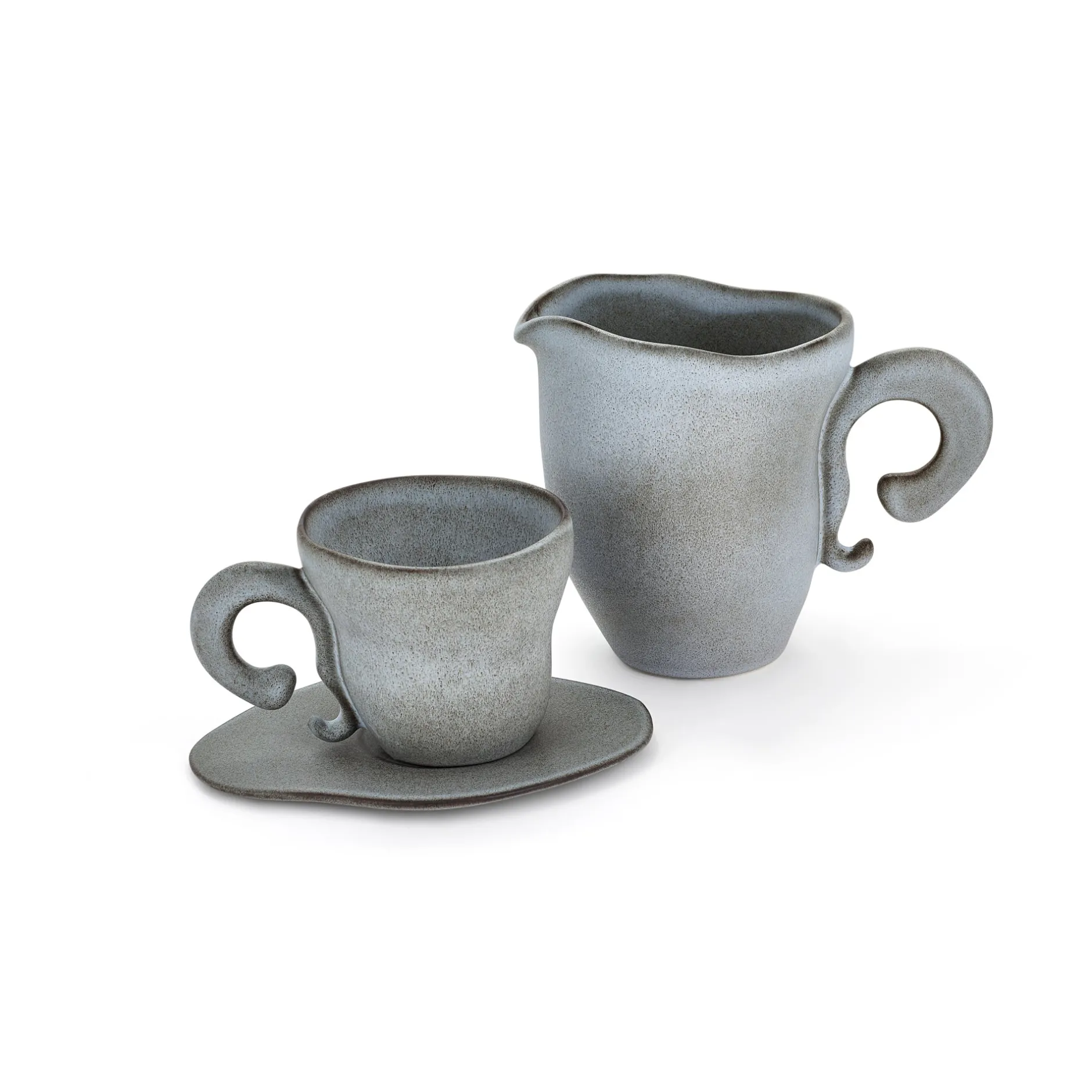 Anissa Kermiche Maison<Renversez Les Tasses De The (Gris Tachete De Rousseur Mat)