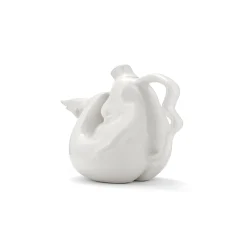 Anissa Kermiche Maison<Theiere A Mesanges (Blanc Brillant)