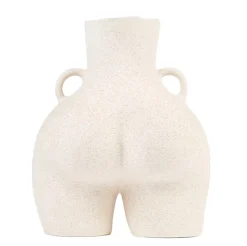 Anissa Kermiche Maison<Vase Poignees D'Amour (Beige Mouchete)