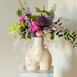 Anissa Kermiche Maison<Vase Poignees D'Amour (Marbre)